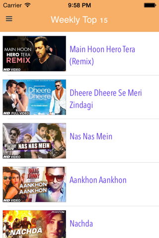 Hindi Desi Video Songs - HD FREE screenshot 2