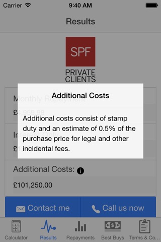 UK Mortgage Calculator screenshot 2