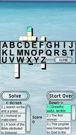 Game screenshot Bible Crossword FREE apk