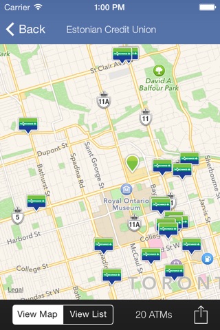 Estonian Credit Union ATM Locator screenshot 3