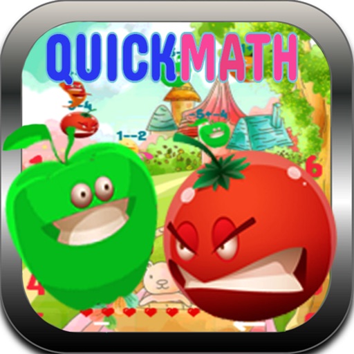 Quick Math Practice Fruits War- Mental arithmetic and Number crunching game iOS App