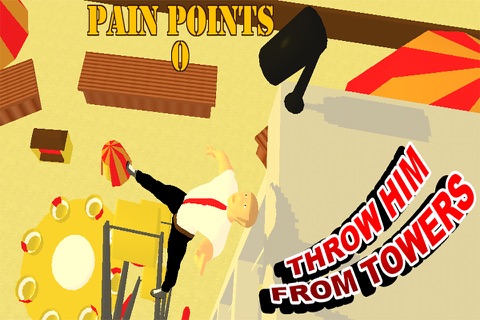 Kill The Ragdoll Stickman Boss 3 : CASH EDITION (a physics dismount game) screenshot 2