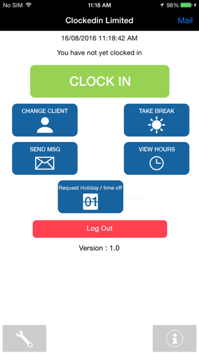 How to cancel & delete ClockedIn Geo-fence from iphone & ipad 2