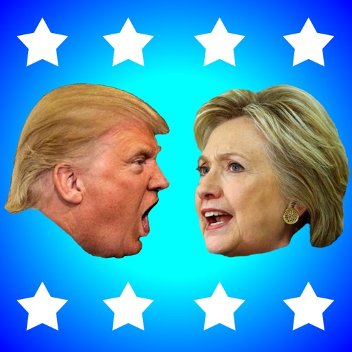 Donald Trump vs. Hillary Clinton: Protect and Defend Your Candidate iOS App