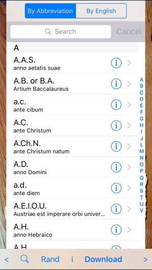Latin Abbreviations(圖2)-速報App