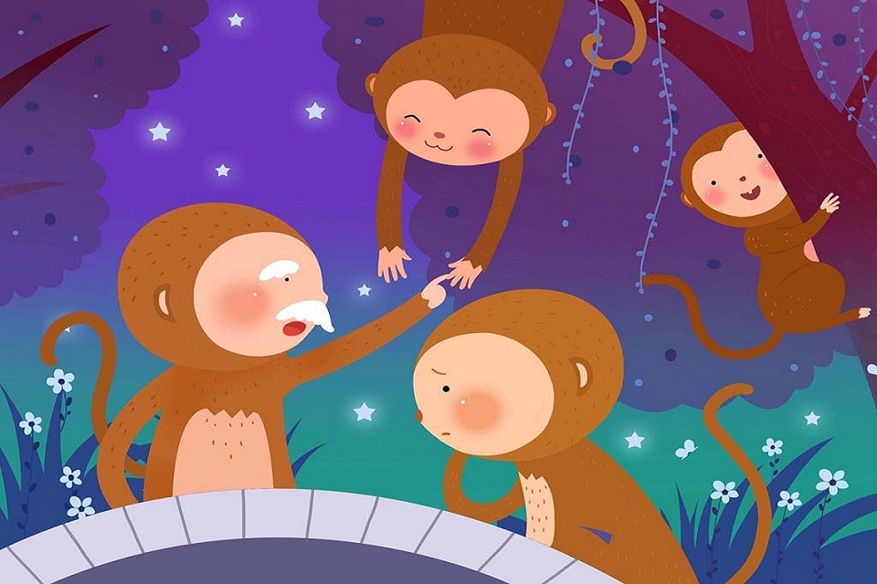 The Monkeys Who Tried to Catch the Moon iBigToy screenshot 2