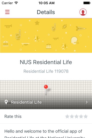 NUS Residential Life screenshot 3