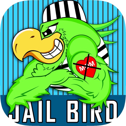 Angry Jail bird challanging tiny wing birds for running battle Icon
