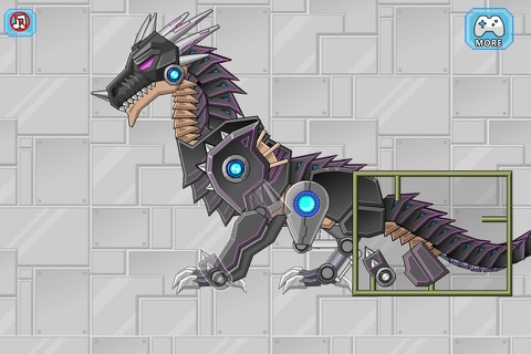 Toy War Robot Black Dragon screenshot 2