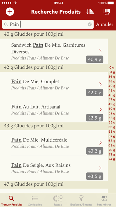 NutriCheck: Guide Nutriments NutriCheck: Guide Nutriments
