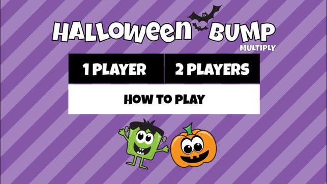 Halloween Bump Multiplication Game