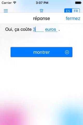 Yocoy: Traductor inteligente de Español a Francés screenshot 4