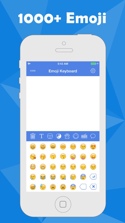 Emoji Keyboard - Color Emojis , Emoticons Stickers , Smileys GIF Faces for Texting