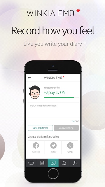 WINKIA EMO (Mood, Emotion Diary)