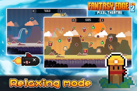 Fantasy Edge 2：Pixel Theatre(The small fresh casual puzzle game through jumping) screenshot 3