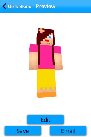 Girls Skin Pack +Editor for Minecraft PE+PC screenshot 2