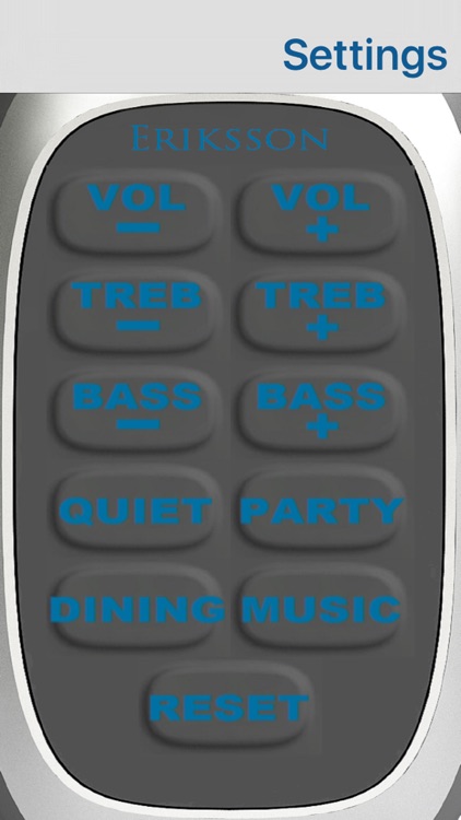 Eriksson Hearing Aid Remote