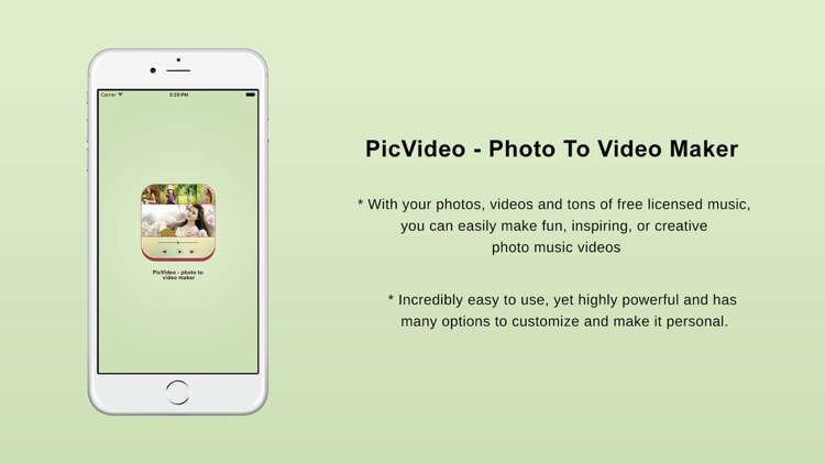 PicVideo- photo to video maker