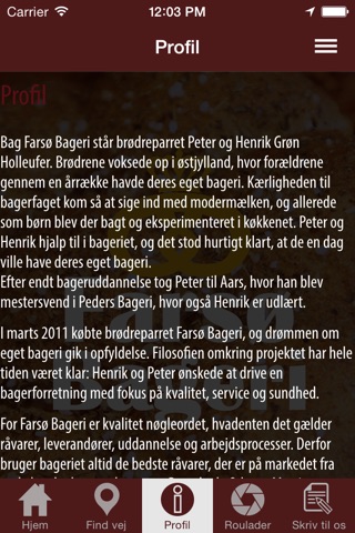 Farsø Bageri screenshot 2