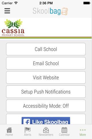 Cassia Primary School - Skoolbag screenshot 4