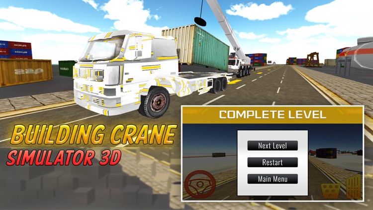 Crane Simulator 3D 2016 cargo screenshot-3