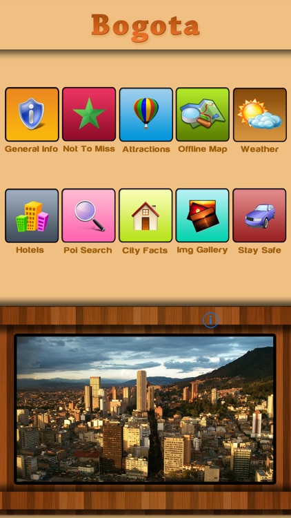Bogota Offline Map Travel Guide