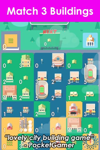 Matchy City - Free endless town building sim screenshot 2