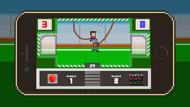 Super Rope Ball : Local Multiplayer Crazy Swing Soccer screenshot-3