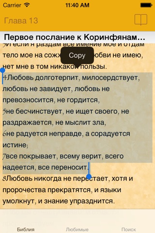 Библия Синодальная screenshot 2