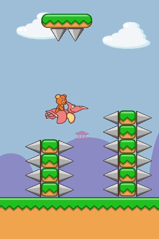 Bear Rider: Dinosaur World - Free Dinosaur Game for Kids screenshot 2