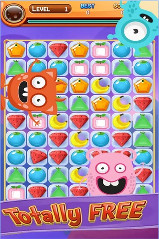 Sweet Fruit Garden Farm : Match-3 Candy Puzzle screenshot 4