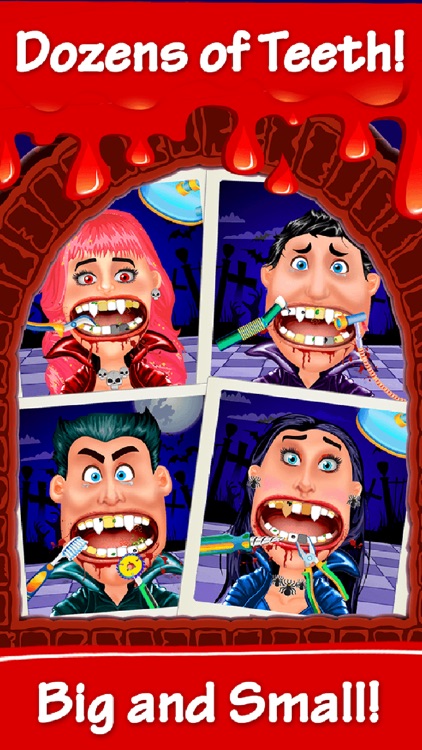 Tiny Vampire Dentist - Little Hair And Foot Doctor Office Kids Games 2