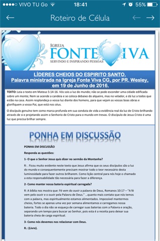 Fonte Viva screenshot 3