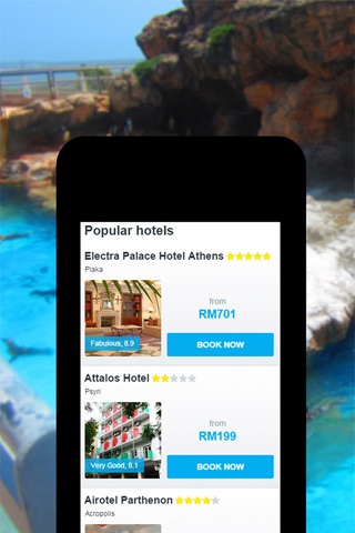 Greece Hotel Travel Booking Deals screenshot 3