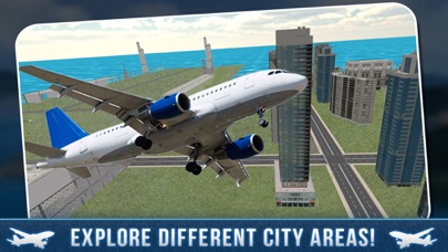 実際の空港都市飛行機のフライトシミュレータのおすすめ画像4