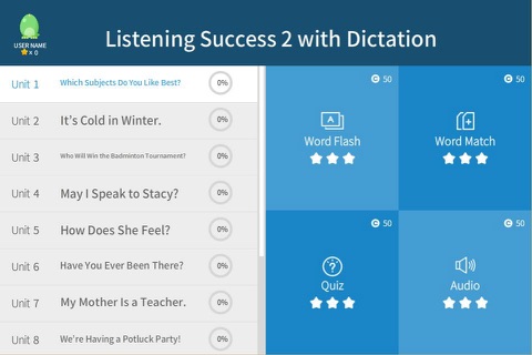 Listening Success 2 with Dictation screenshot 4