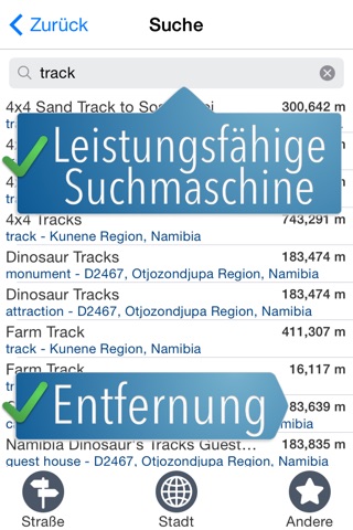 Namibia Travelmapp screenshot 3