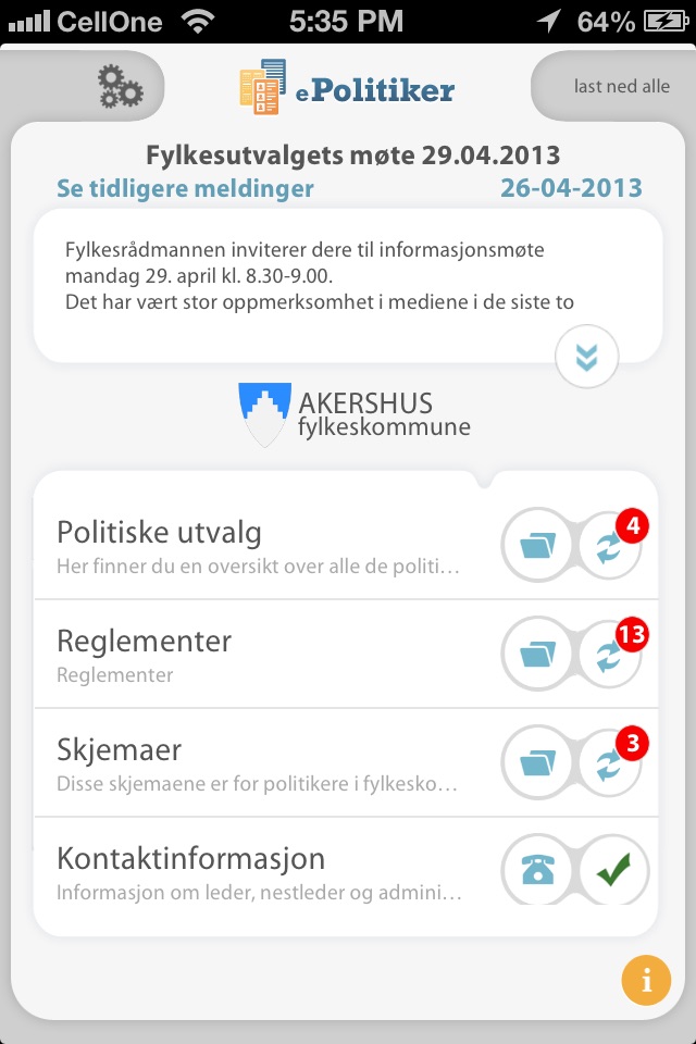 ePolitiker screenshot 2