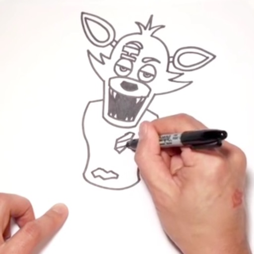 How To Draw - Learn to draw FNAF Characters and practice drawing in app iOS App