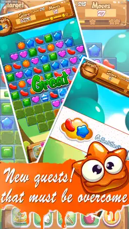 Game screenshot Fruit jelly jam Blitz - Match and Pop 3 Mania Puzzle hack