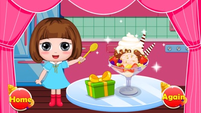 How to cancel & delete Belle's home made ice cream maker (Happy Box) kids kitchen cooking games from iphone & ipad 1