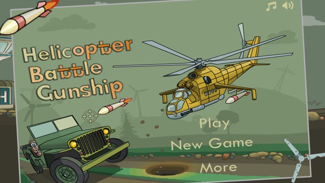 Helicopter Battle：Gunship