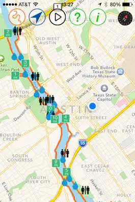 Game screenshot ATX Trail - never get lost or thirsty on Austin's Town Lake trail ever again. hack