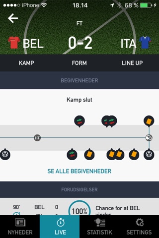 Tjek Fodbold screenshot 4