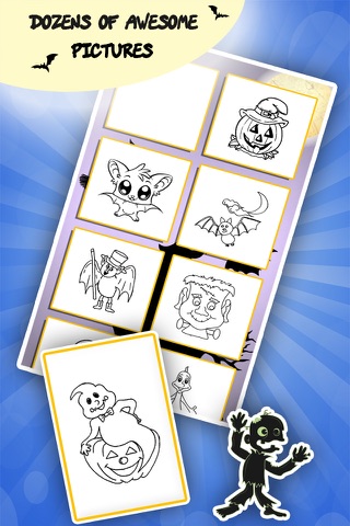 Coloring book : Draw Halloween screenshot 3