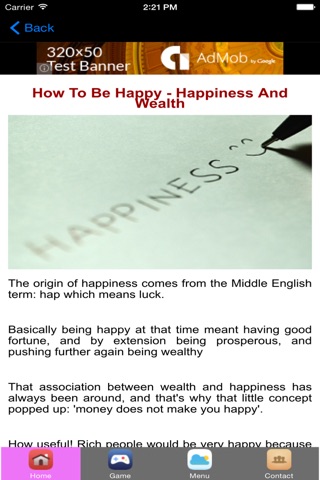 Happy Mind For Happiness screenshot 3