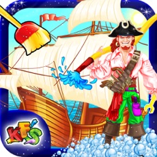 Activities of Kids Ship Wash Salon – Cleanup & repair pirate ships in this crazy mechanic game