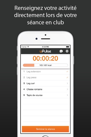 uPulse Fitness screenshot 2