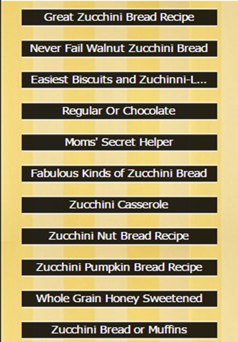 Zucchini Bread Recipes screenshot 4