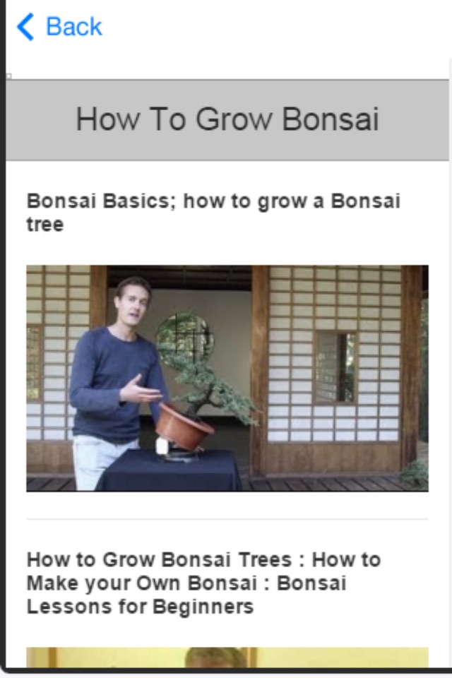Bonsai Tree - A Guide to Growing Bonsai and Making Bonsai screenshot 4